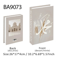 Boîte décorative « livre » — rangement oriental