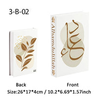 Boîte décorative « livre » — rangement oriental