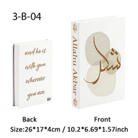 Boîte décorative « livre » — rangement oriental