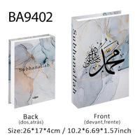 Boîte décorative « livre » — rangement oriental