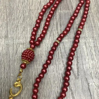 Chapelet Tasbih 99 grains — avec compteur