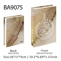 Boîte décorative « livre » — rangement oriental