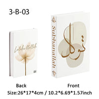 Boîte décorative « livre » — rangement oriental