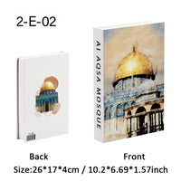 Boîte décorative « livre » — rangement oriental