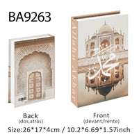 Boîte décorative « livre » — rangement oriental