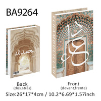 Boîte décorative « livre » — rangement oriental