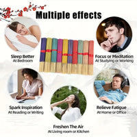Bâtonnets d'encens parfumés — assortiment de senteurs
