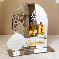 Calendrier de Ramadan à chiffres — acrylique, 20 cm