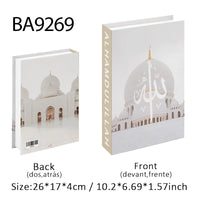 Boîte décorative « livre » — rangement oriental