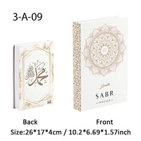 Boîte décorative « livre » — rangement oriental