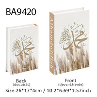 Boîte décorative « livre » — rangement oriental