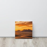 Triptyque Dunes embrasées — panneau droit